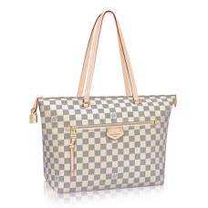 Płótno Louis Vuitton Iena MM N44040 Damier Azur