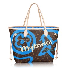 Louis Vuitton Neverfull MM M44194 Płótno z monogramem