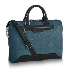Miękka teczka Louis Vuitton Avenue N41021 Damier Infini Skóra