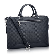Miękka teczka Louis Vuitton Avenue N41020 Damier Infini Skóra
