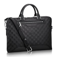 Miękka teczka Louis Vuitton Avenue N41019 Damier Infini Skóra