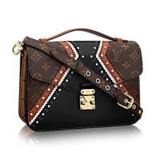 Louis Vuitton Pochette Metis MM M43488 Płótno z monogramem