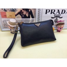 Torebka męska Prada ze skóry 3316, czarna