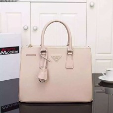 Prada Galleria Bag 2274 Skóra Saffiano 33 cm Nude