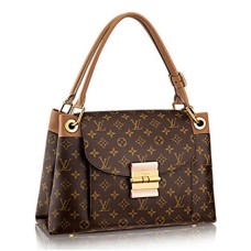 Louis Vuitton M40580 Olympe Torba na ramię z płótnem z monogramem