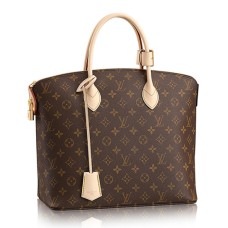 Torba typu tote Louis Vuitton M40606 Lockit MM z monogramem z płótna