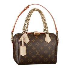 Louis Vuitton M40988 Speedy 20 Torba typu tote z łańcuszkiem i monogramem z płótna