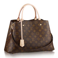Louis Vuitton M41056 Montaigne MM Torba typu tote z monogramem z płótna