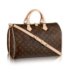 Louis Vuitton M41111 Speedy Bandouliere 35 Torba typu tote z monogramem z płótna