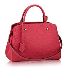 Louis Vuitton M41308 Montaigne MM Torba materiałowa Monogram Empreinte Leather