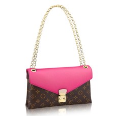 Louis Vuitton M41468 Pallas Torba na ramię z łańcuszkiem Monogram Canvas