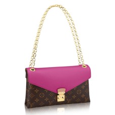 Louis Vuitton M41635 Pallas Torba na ramię z łańcuszkiem Monogram Canvas