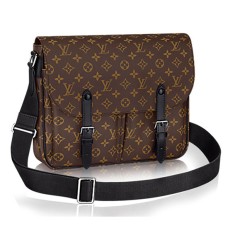 Torba listonoszka Louis Vuitton M41643 Christopher z monogramem z płótna makasar