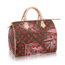 Torba typu tote Louis Vuitton M41983 Speedy 30 z monogramem z płótna