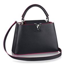 Louis Vuitton M42245 Capucines PM Torba materiałowa Taurillon Skóra