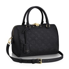 Louis Vuitton M42406 Speedy Bandouliere 30 Torba materiałowa Monogram Empreinte Skóra