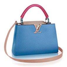 Torba materiałowa Louis Vuitton M42530 Capucines BB Skóra Taurillon