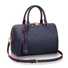 Louis Vuitton M43503 Speedy Bandouliere 30 Torba materiałowa Monogram Empreinte Skóra