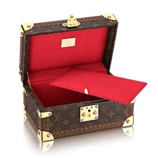 Louis Vuitton M47023 Coffret Tresor 24 Twarde płótno z monogramem bagażowym