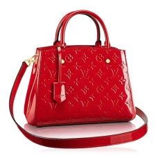 Torba na ramię Louis Vuitton M50170 Montaigne BB Monogram Vernis