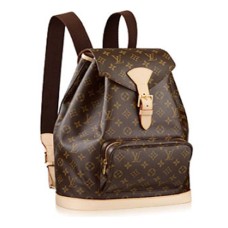 Louis Vuitton M51135 Montsouris GM Plecak z monogramem na płótnie
