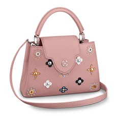 Torba materiałowa Louis Vuitton M54310 Capucines BB Skóra Taurillon