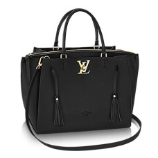 Torba typu tote Louis Vuitton M54569 Lockmeto z miękkiej skóry cielęcej