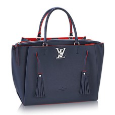 Torba typu tote Louis Vuitton M54571 Lockmeto z miękkiej skóry cielęcej