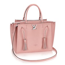Torba typu tote Louis Vuitton M54572 Lockmeto z miękkiej skóry cielęcej