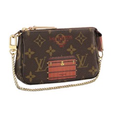 Louis Vuitton M60417 Mini torebka na akcesoria Trunks & Lock Monogram Canvas
