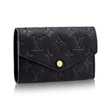 Louis Vuitton M60568 Kompaktowy portfel Curieuse Monogram Empreinte Leather