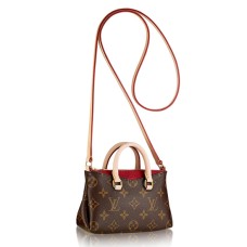 Louis Vuitton M61254 Nano Pallas Torba na ramię Monogram Canvas