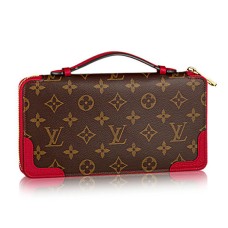 Louis Vuitton M61452 Codzienny organizer portfel z monogramem z płótna