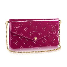 Louis Vuitton M61469 Pochette Felicie Portfel z łańcuszkiem Monogram Vernis
