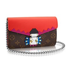 Louis Vuitton M61488 Portfel łańcuszkowy Totem Monogram Canvas