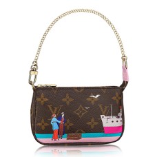 Louis Vuitton M62141 Mini torebka z akcesoriami na płótnie z monogramem