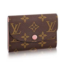 Portmonetka Louis Vuitton M62361 Rosalie z monogramem z płótna