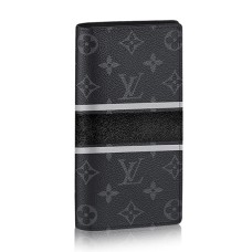 Louis Vuitton M64438 Brazza Portfel Monogram Płótno Eclipse
