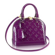 Torba materiałowa Louis Vuitton M90102 Alma BB Monogram Vernis