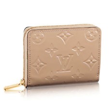 Louis Vuitton M90203 Zapinana na zamek torebka na monety Monogram Vernis