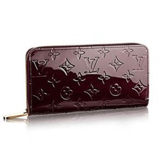 Louis Vuitton M93522 Zapinany na zamek portfel z monogramem Vernis