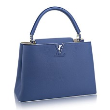 Louis Vuitton M94390 Capucines MM Torba materiałowa Skóra Taurillon