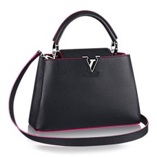 Torba materiałowa Louis Vuitton M94517 Capucines BB Skóra Taurillon