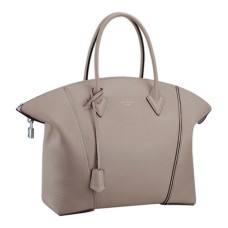 Louis Vuitton M94593 Lockit MM Torba materiałowa Taurillon Skóra