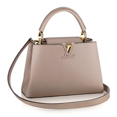 Torba materiałowa Louis Vuitton M94634 Capucines BB Skóra Taurillon