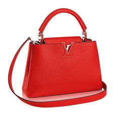 Louis Vuitton M94636 Capucines BB Torba materiałowa Skóra Taurillon