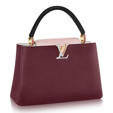 Louis Vuitton M94764 Capucines MM Torba materiałowa Skóra Taurillon