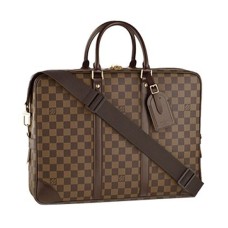 Louis Vuitton N41122 Porte-Documents Voyage GM Teczka Damier Ebene Canvas