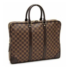 Louis Vuitton N41124 Porte-Documents Voyage Teczka Damier Ebene Canvas
