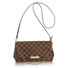 Louis Vuitton N41129 Ulubione płótno MM Damier Ebene